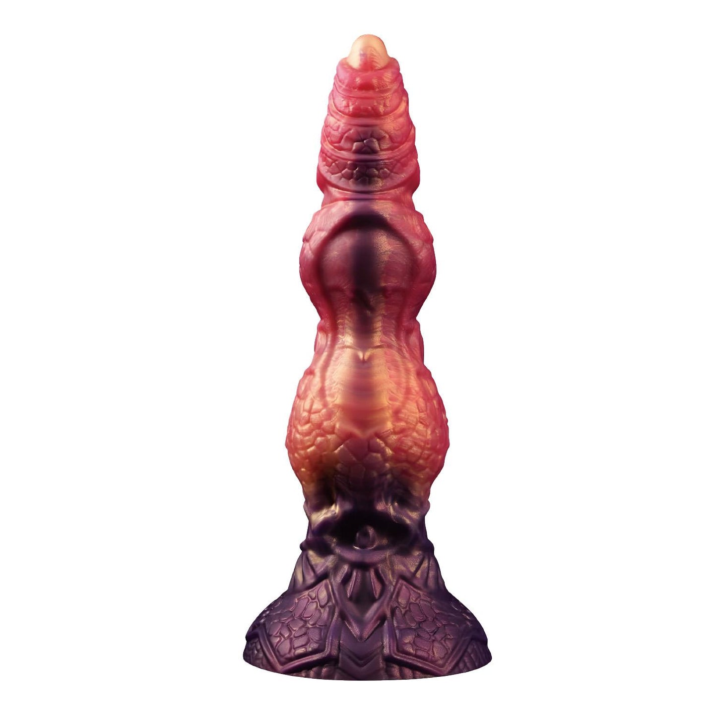 Dildo silikonowe pofalowane Savage Beastlord 24 cm Power Monsters