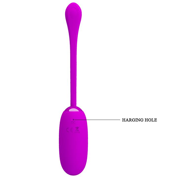 PRETTY LOVE - JULIUS EGG RED PINK 12 function vibrations