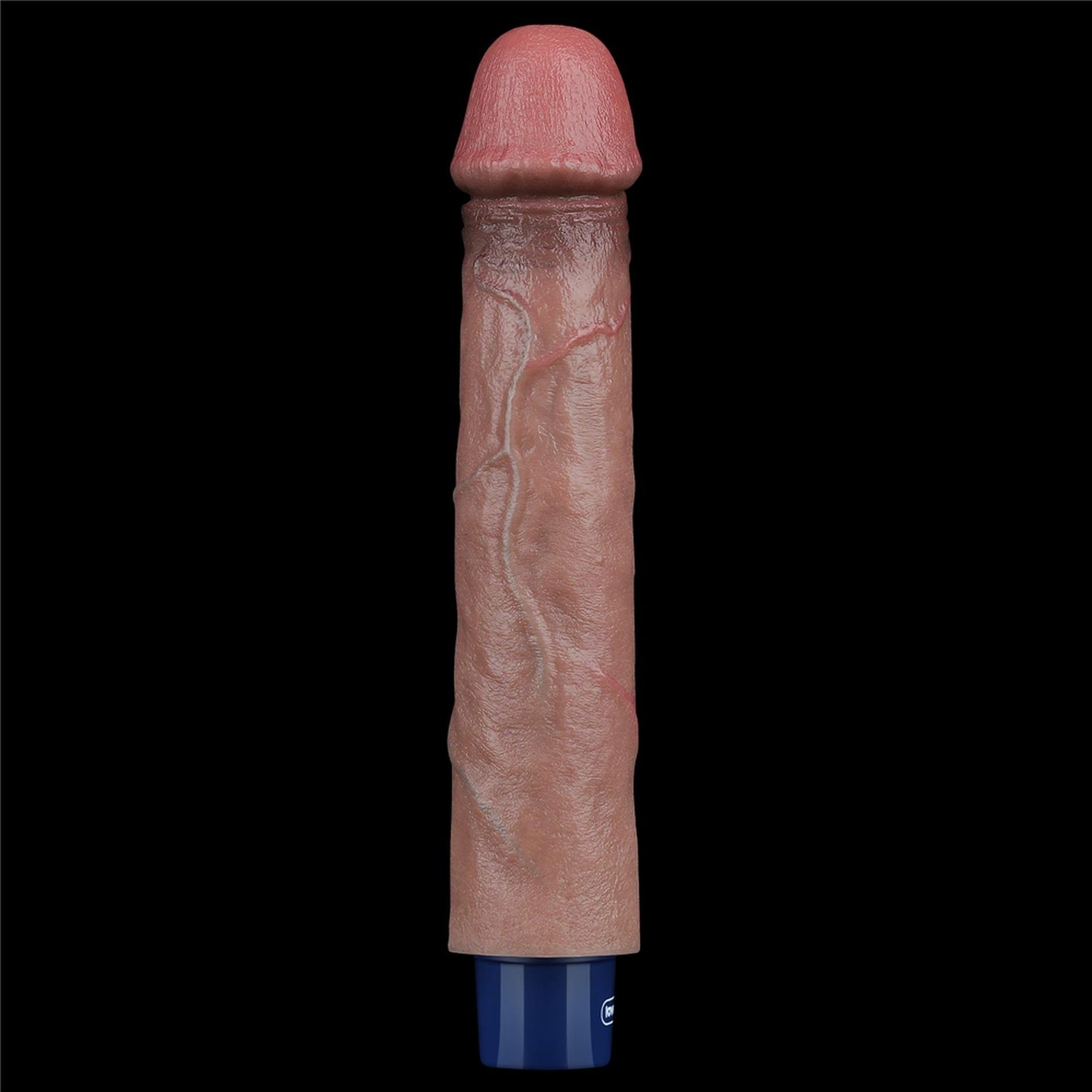 9" REAL SOFTEE Rechargeable Silicone Vibrating Dildo
