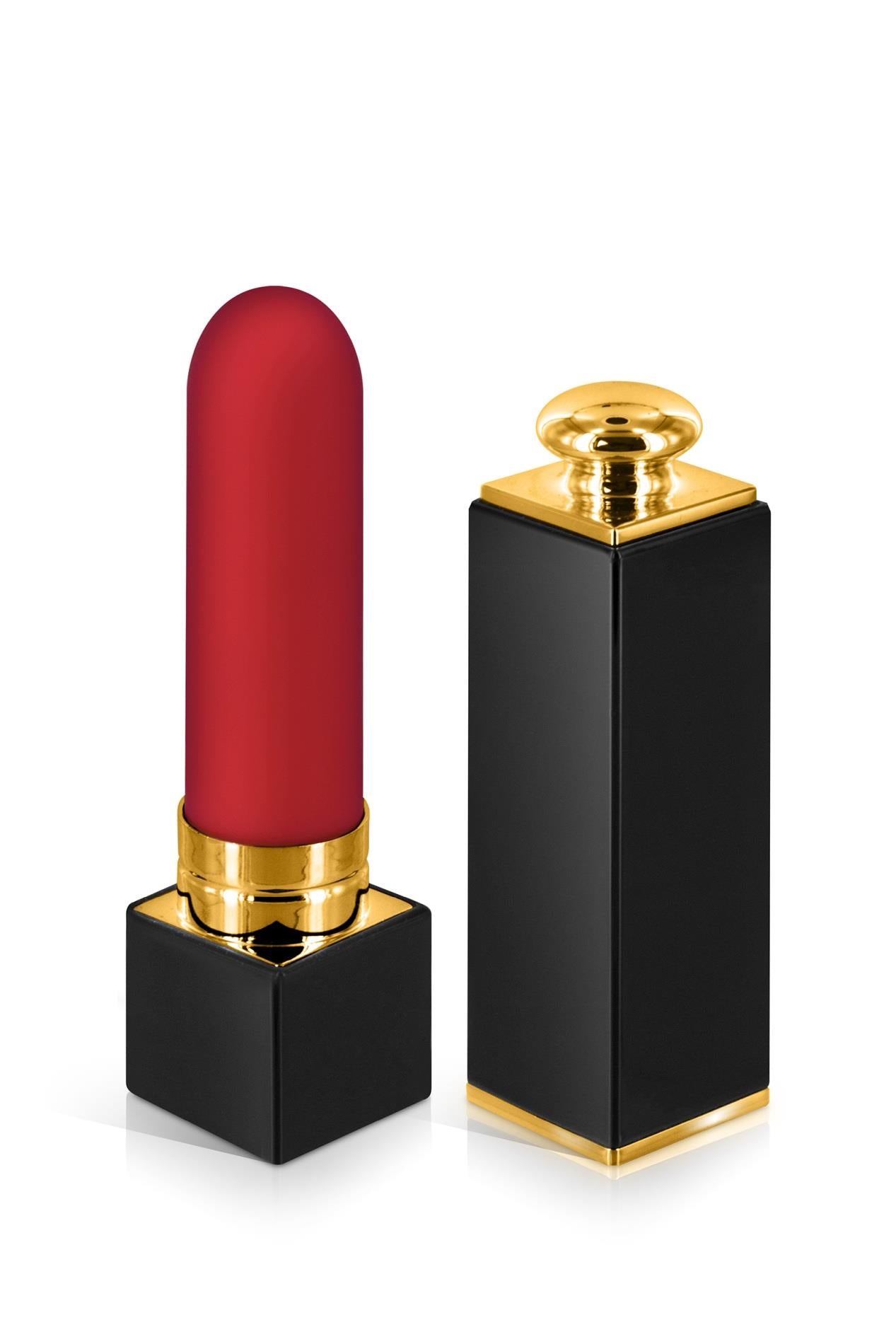 Mini wibrator szminkowy Black Empire Mylady USB silikonowy czarny