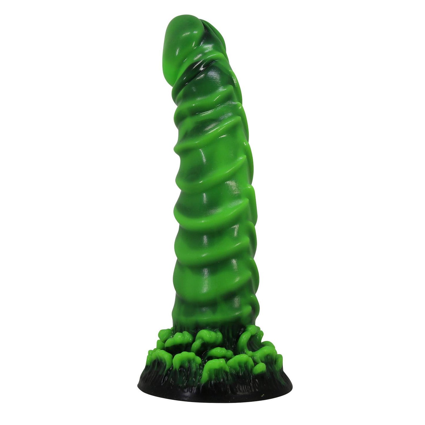 Gigantyczne dildo silikonowe faliste Manticore Power 23 cm