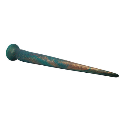 Dildo silikonowe Power Monsters Verdant Titan szmaragdowe 47 cm