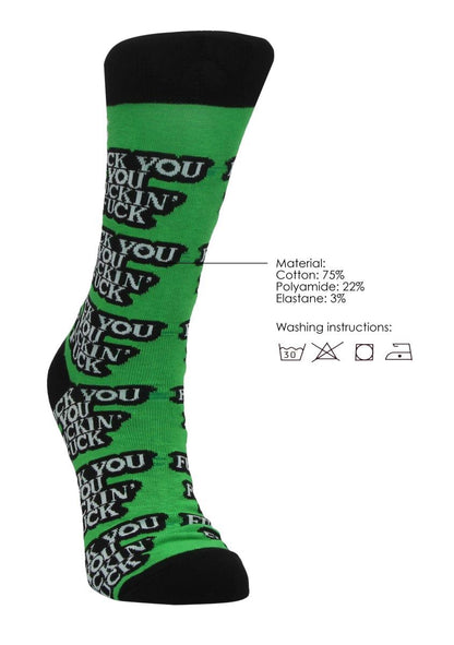 Skarpetki Sexy Socks Fuck you 36 41