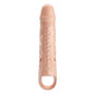 Pretty Love - Rękaw na penisa TPE z 3 zdejmowanymi extenderami 2,5 cm