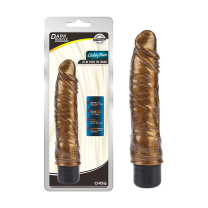 Wibrator realistyczny Chubby Beau Gold złoty DarkMuscle 22 cm