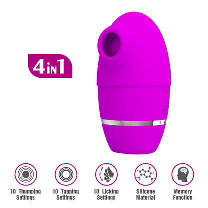 Stymulator łechtaczki Pretty Love Shakira silikonowy USB