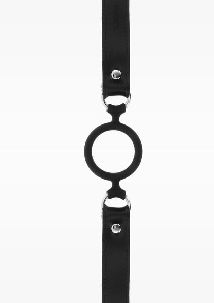 Open Ring Gag Black