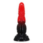 Dildo silikonowe pofalowane Power Monsters Fire Dragon 24.5 cm