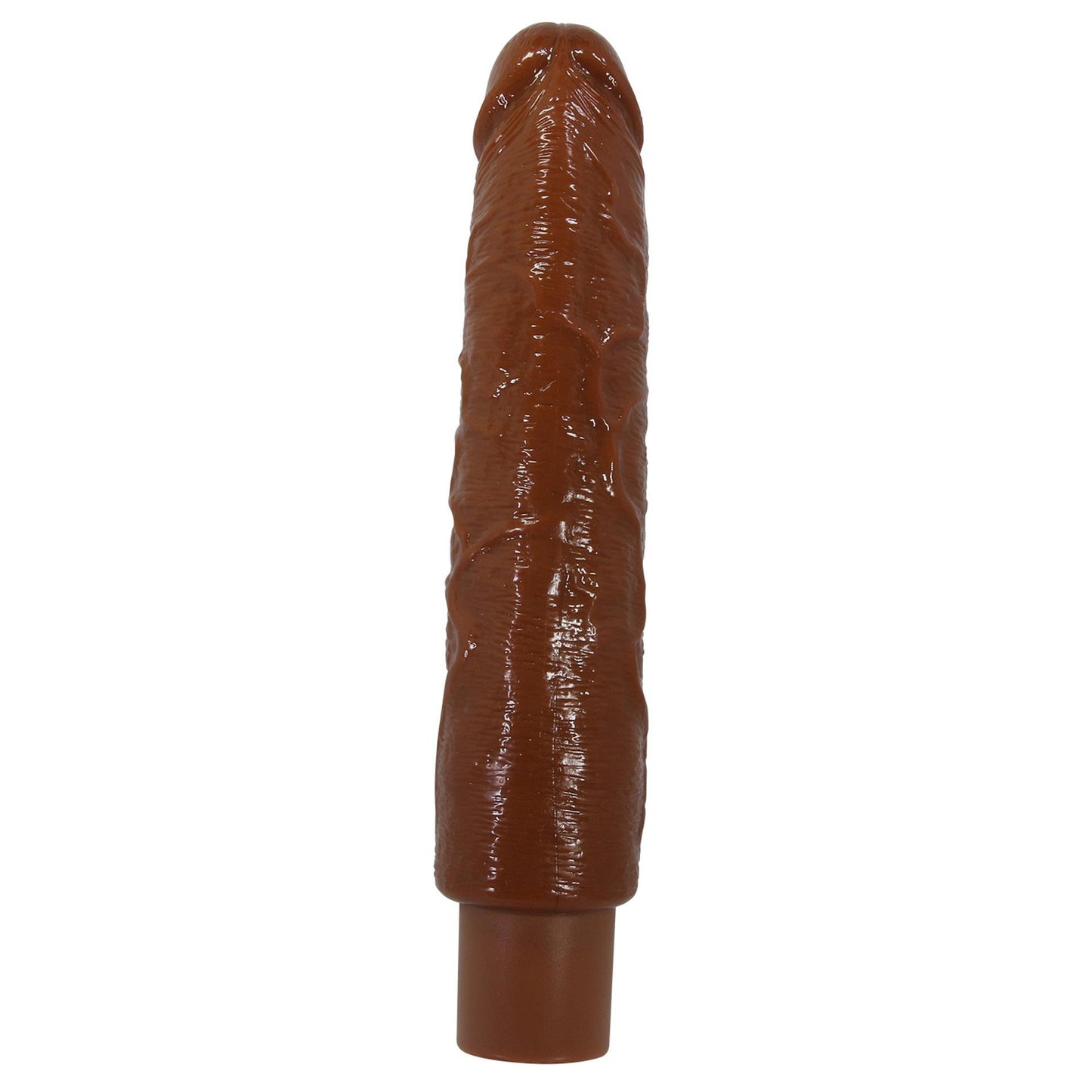 Realistyczny wibrator dildo Pretty Love Soren brązowy USB