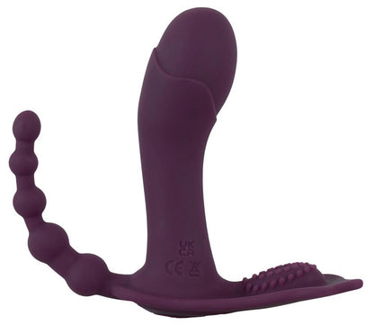 Wibrator Ariva Panty beau coeur z pilotem USB