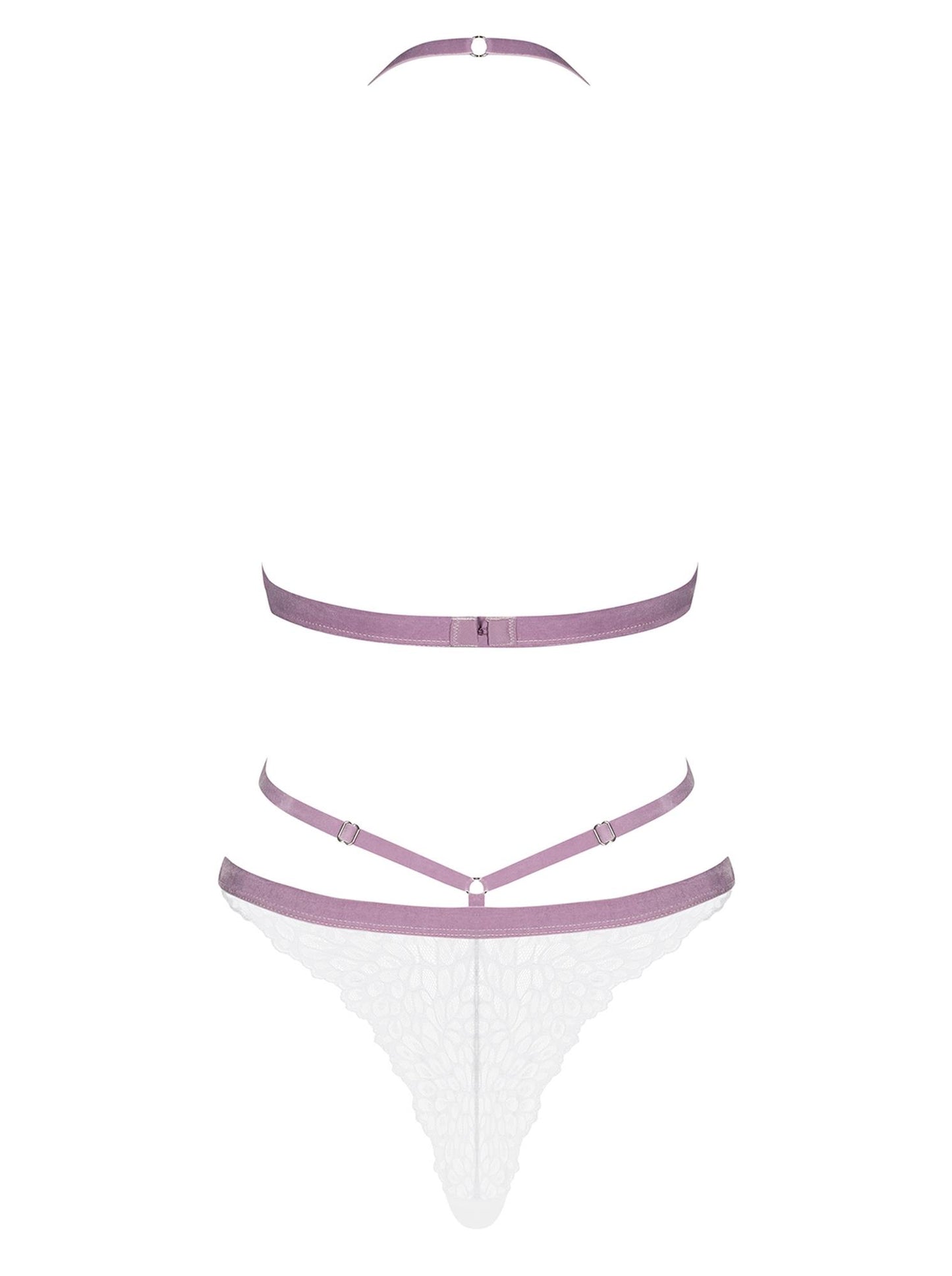 Bielizna-Lilyanne body białe L/XL