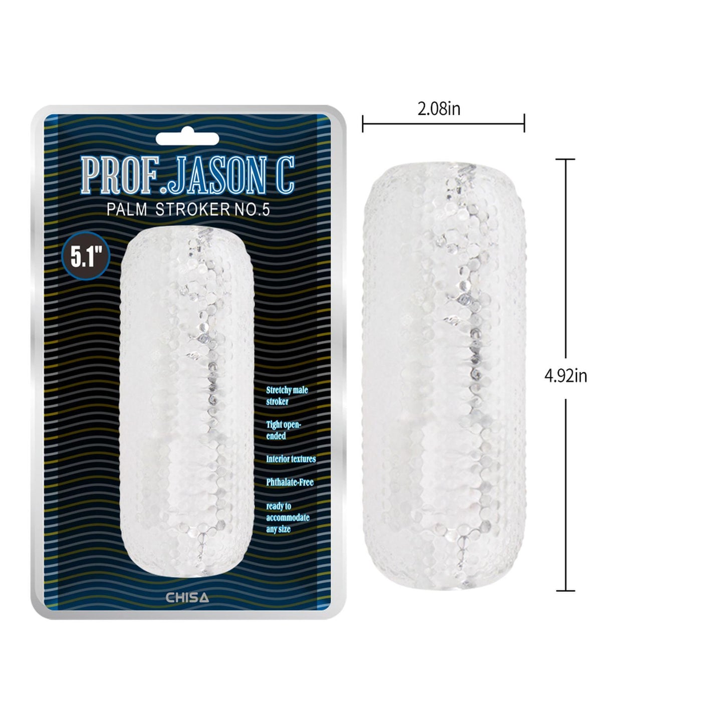 Palm  Stroker No.5-Clear