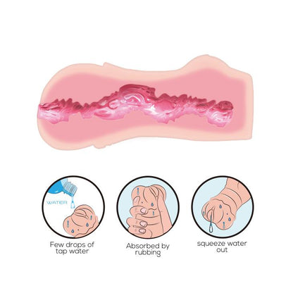 CRAZY BULL- 3D VAGINA, Water lubricant
