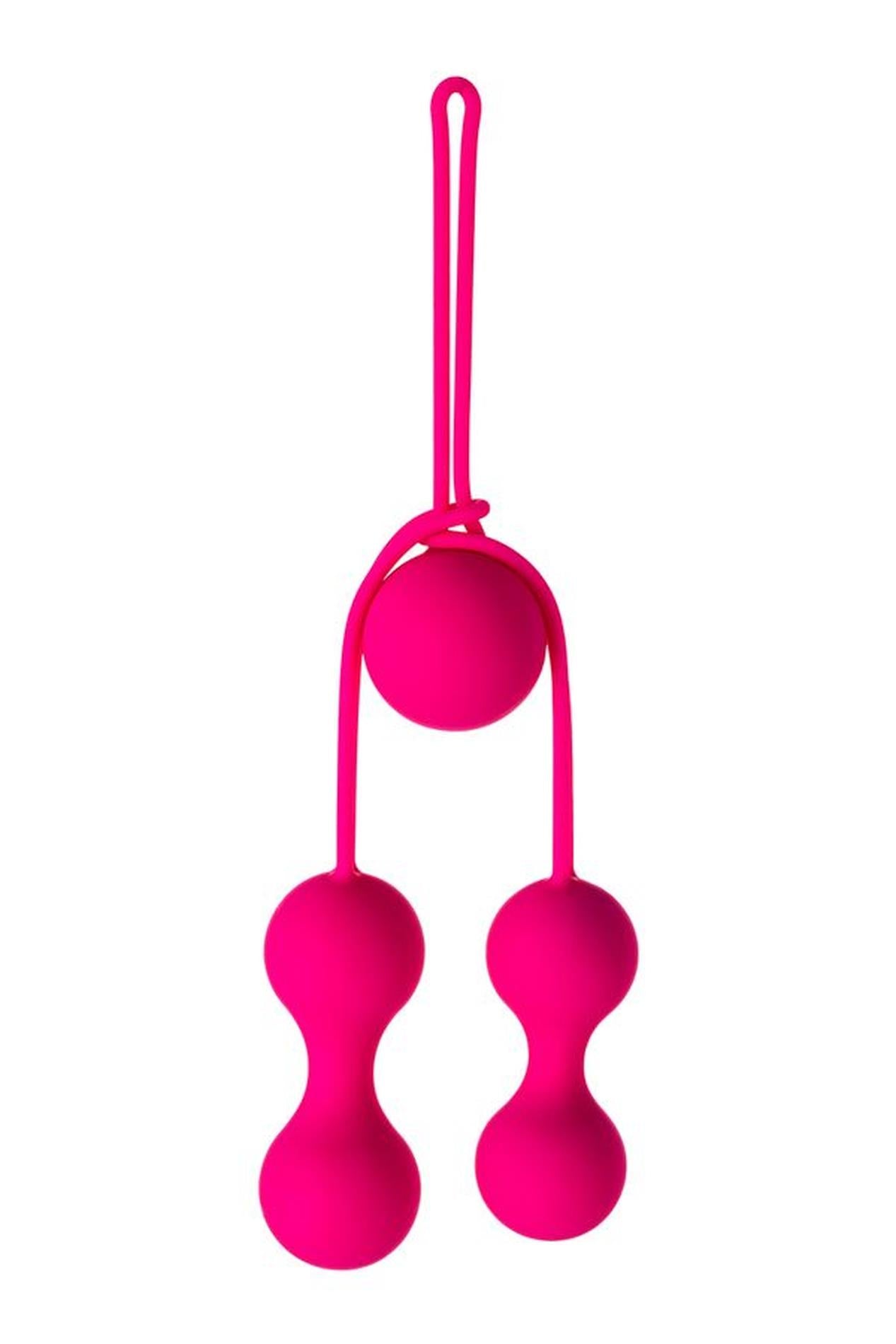 A-TOYS, Set of vaginal balls, 7,9 cm, silicone, diameter 3-3,2 cm