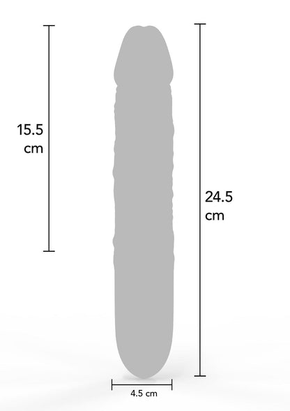 Wibrator analny Hidden Desire silikonowy 24,5 cm czarny 12 trybów