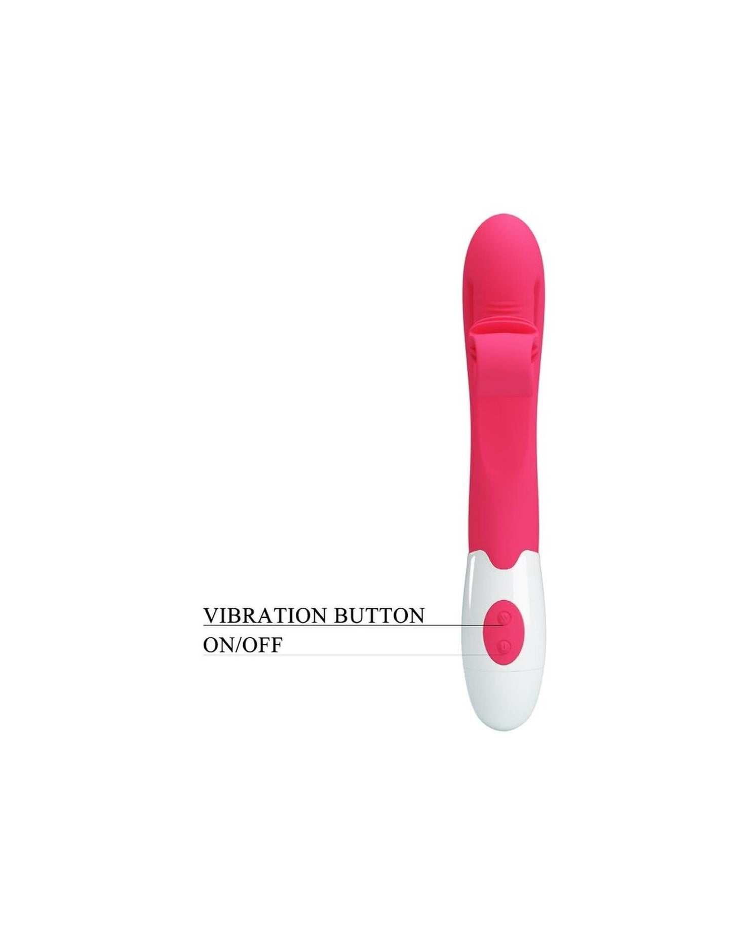Stymulator łechtaczki silikonowy Pretty Love Romance różowy 30 wibracji