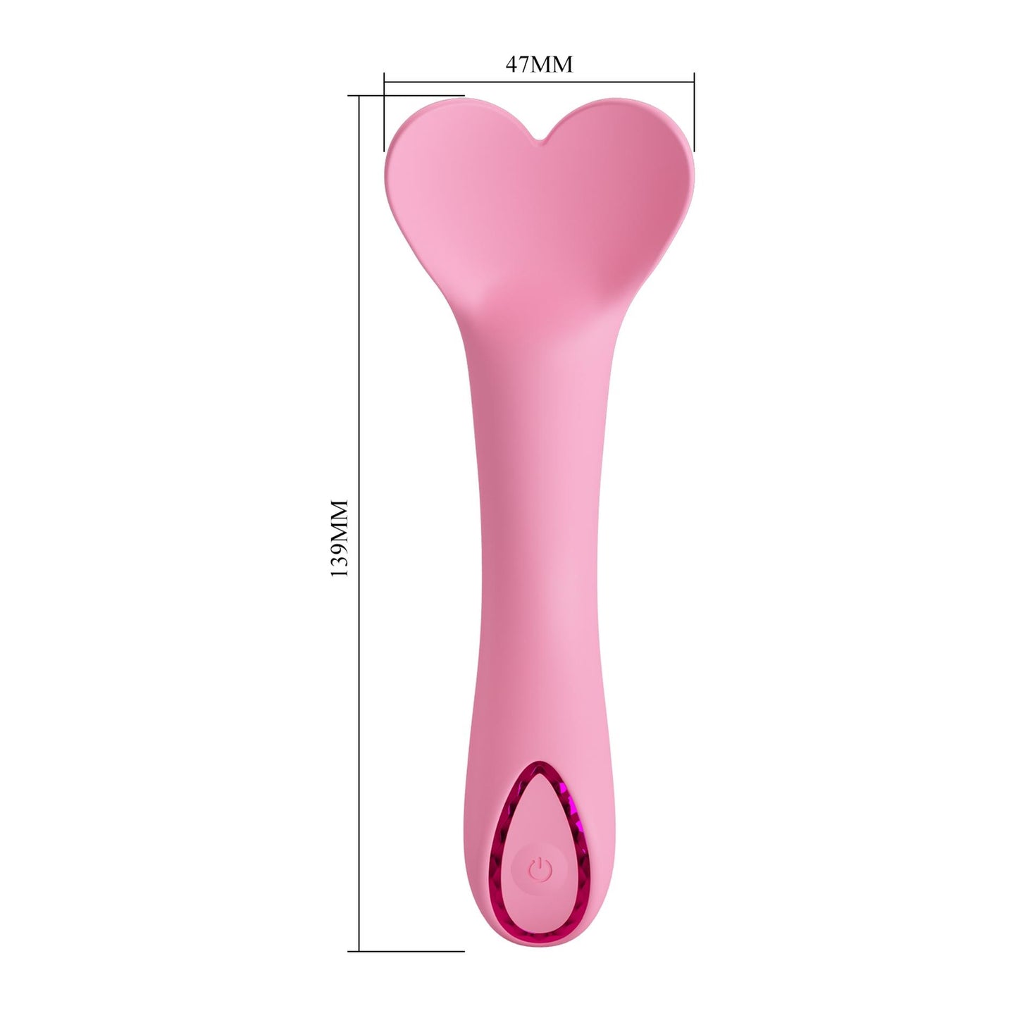 Wibrator silikonowy punkt G Pretty Love 10 trybów USB