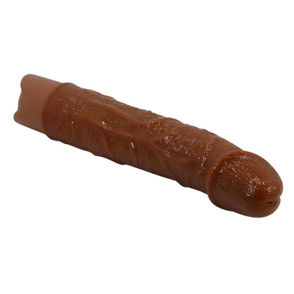 Realistyczny wibrator dildo Pretty Love Osric brązowy USB
