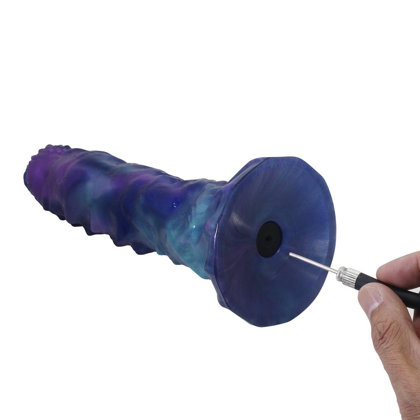 DuskWalker Sentinel – 23 cm Karbowany Potworny Silikonowy Dildo