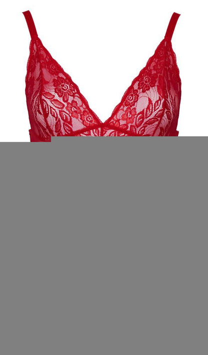 Crotchless Body red 4XL