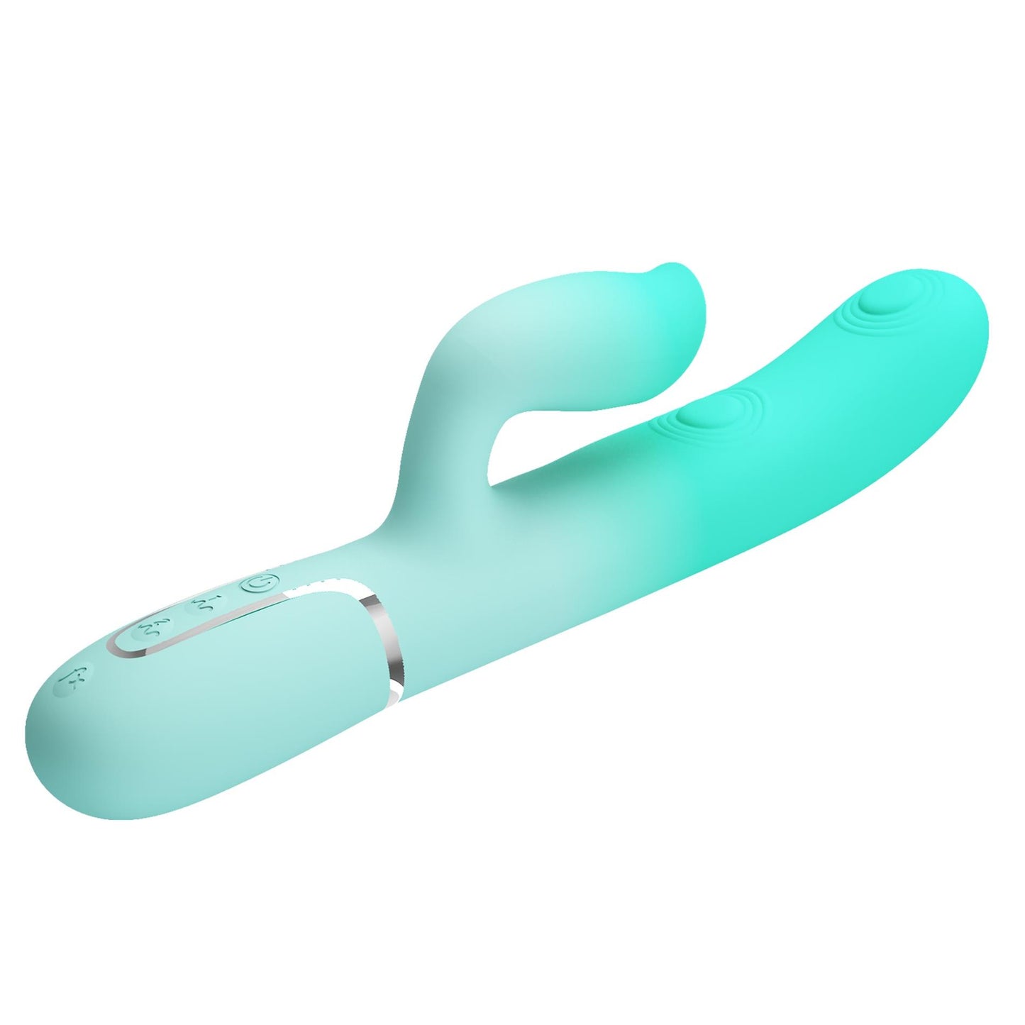 Wibrator króliczek Pretty Love Gigi silikonowy 7 pulsacji 7 lizania USB