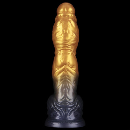 10'' Dual Density Silicone Inflatable Dildo