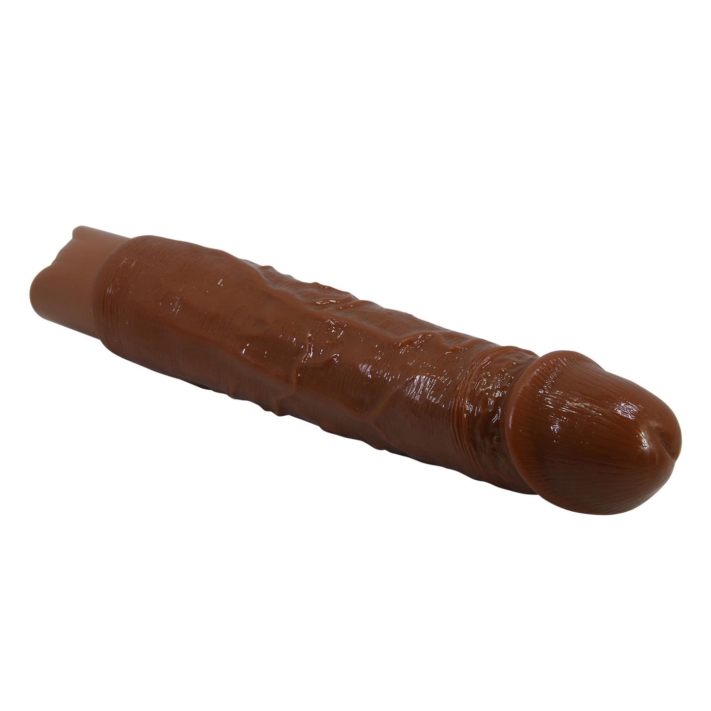 Realistyczny wibrator dildo Pretty Love Rufus brązowy USB