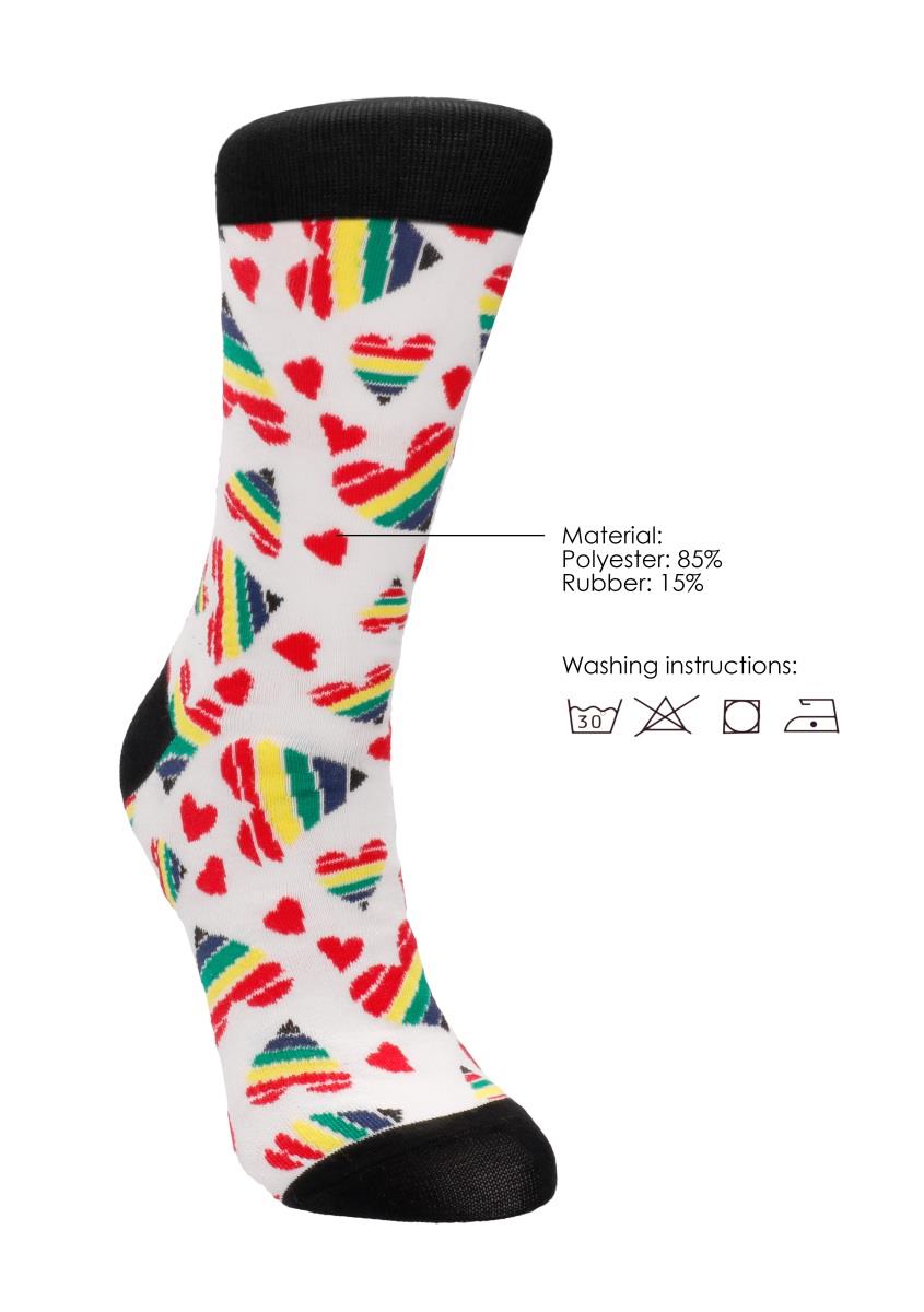 Skarpetki Sexy Socks Happy Hearts 36 41