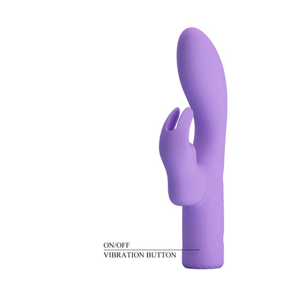 Silikonowy wibrator króliczek Pretty Love Elivia 10 funkcyjny punkt G USB