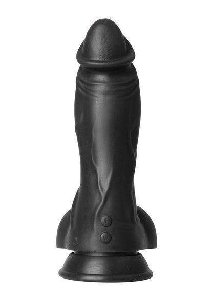 Dildo wibrujące dinozaur Hidden Desire czarny 22 cm