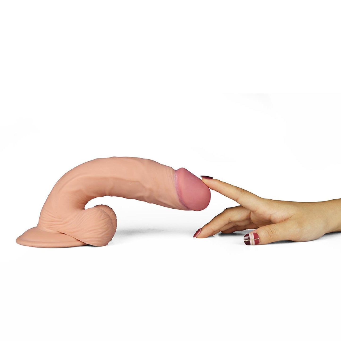 9"" The Ultra Soft Dude Vibrating