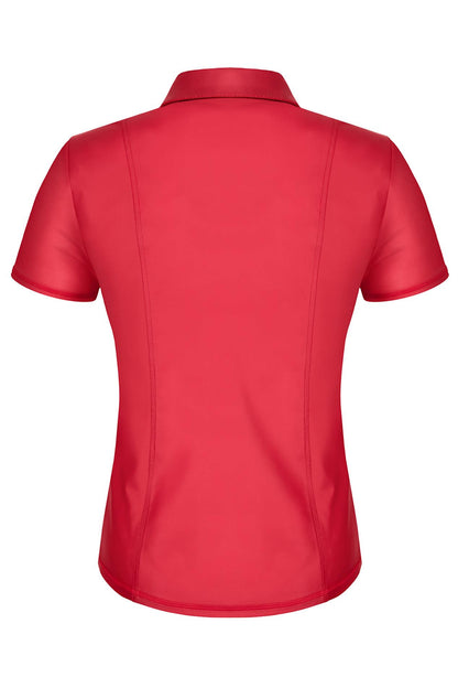 RMSerafino001 - red polo - XL
