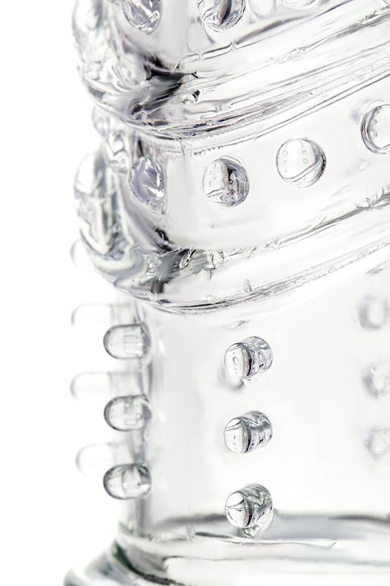 A-TOYS, Penis Sleeve, TPR, Transparent, 15.5 cm