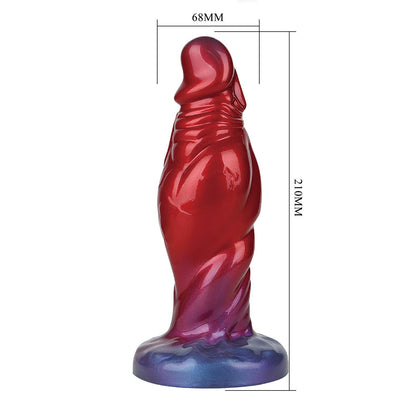 Dildo silikonowe nadmuchiwane monster Shadow Behemoth 22 cm Power