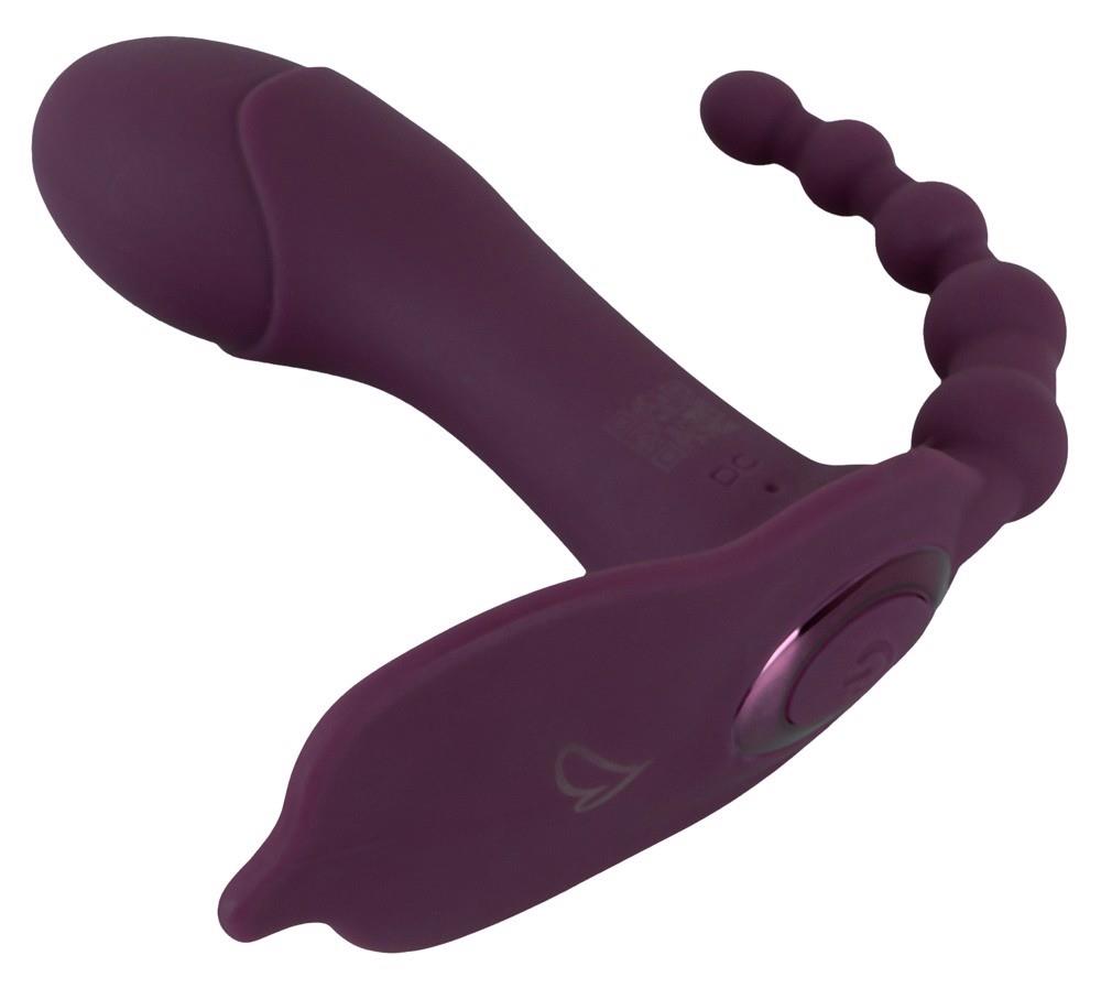 Wibrator Ariva Panty beau coeur z pilotem USB
