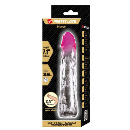 Przedłużacz penisa Pretty Love Neron 18 cm wodoodporny
