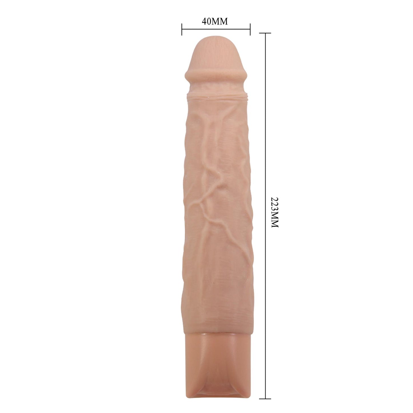 Wibrator realistyczny Pretty Love Osric cielisty USB 22 cm