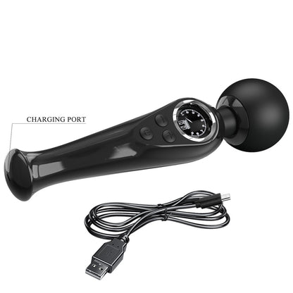 Masażer wibracyjny Pretty Love Skyler silikonowy 22 cm USB