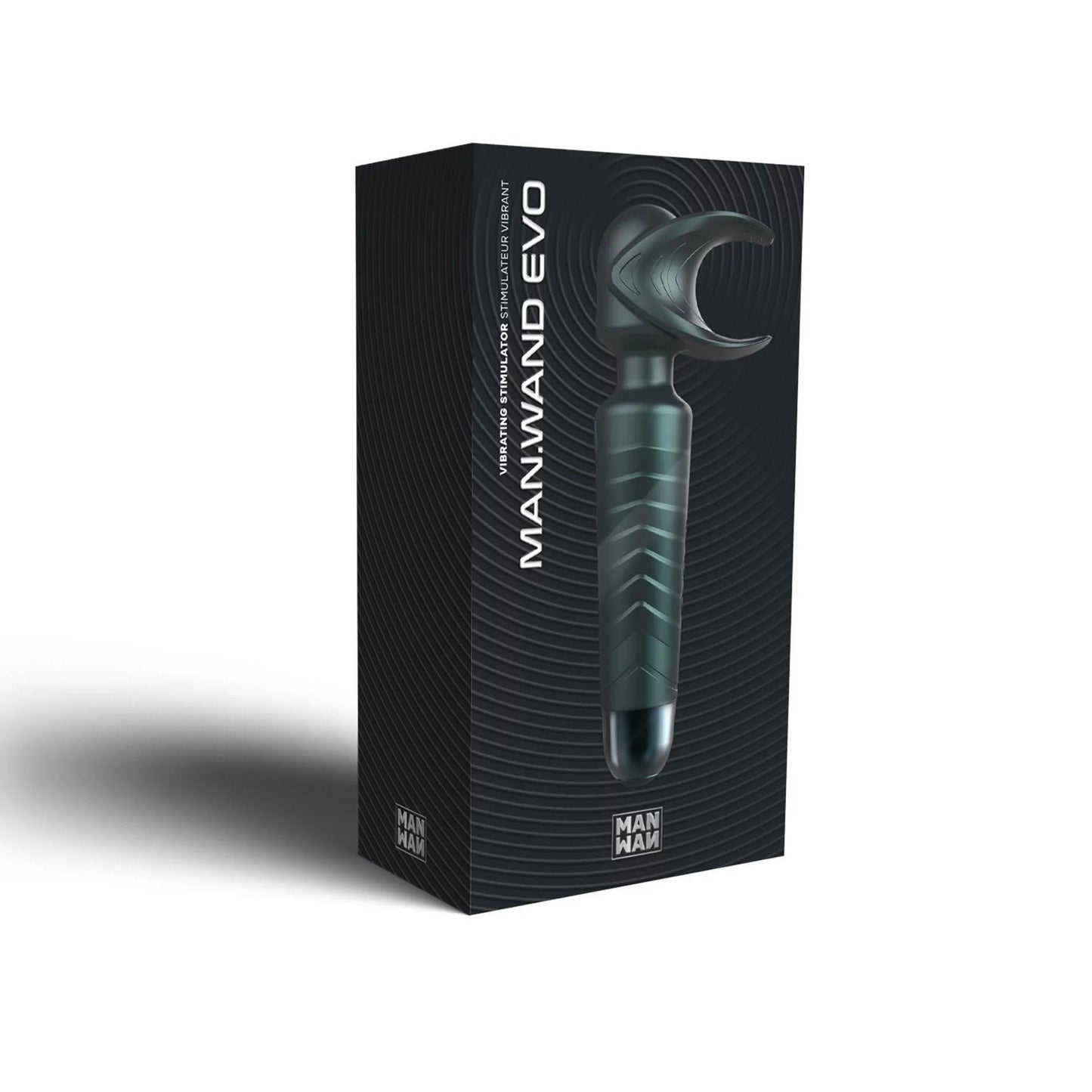 Masturbator wibrujący Man.wand EVO szary 20 cm USB