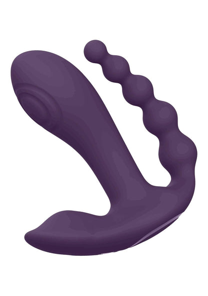 Wibrator analny Kata Vive fioletowy z pilotem USB