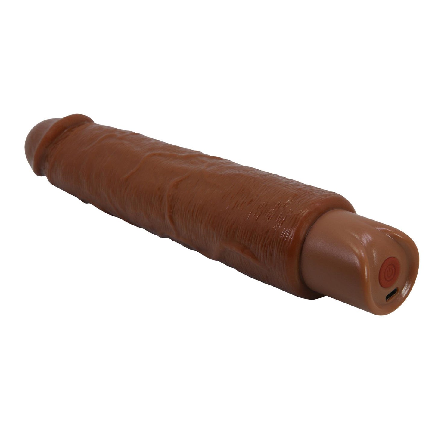Realistyczny wibrator dildo Pretty Love Soren brązowy USB