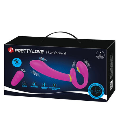 PRETTY LOVE - Thunderbird, 12 vibration functions 3 electric shock functions