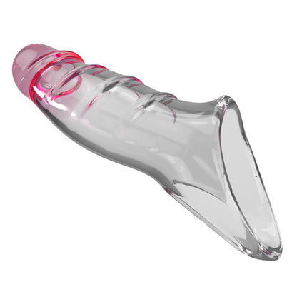 Pretty Love Penis Sleeve – Damell Clear Pink