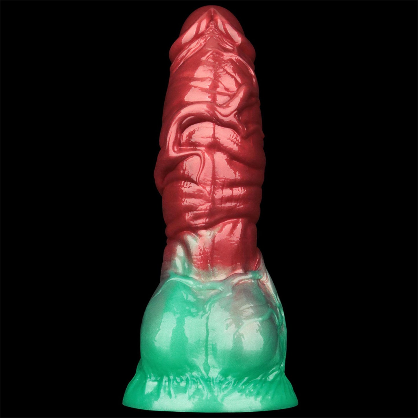 7.5'' Dual Density Silicone Inflatable Dildo