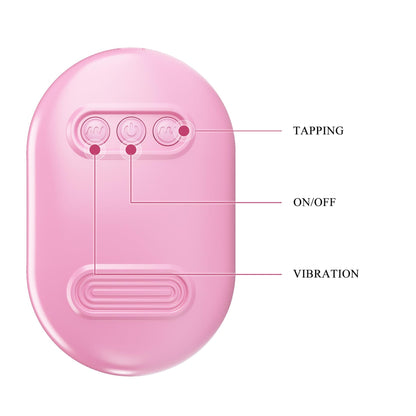 Wibrujące jajko Pretty Love Magic Box różowe 12 wibracji 7 stukania USB