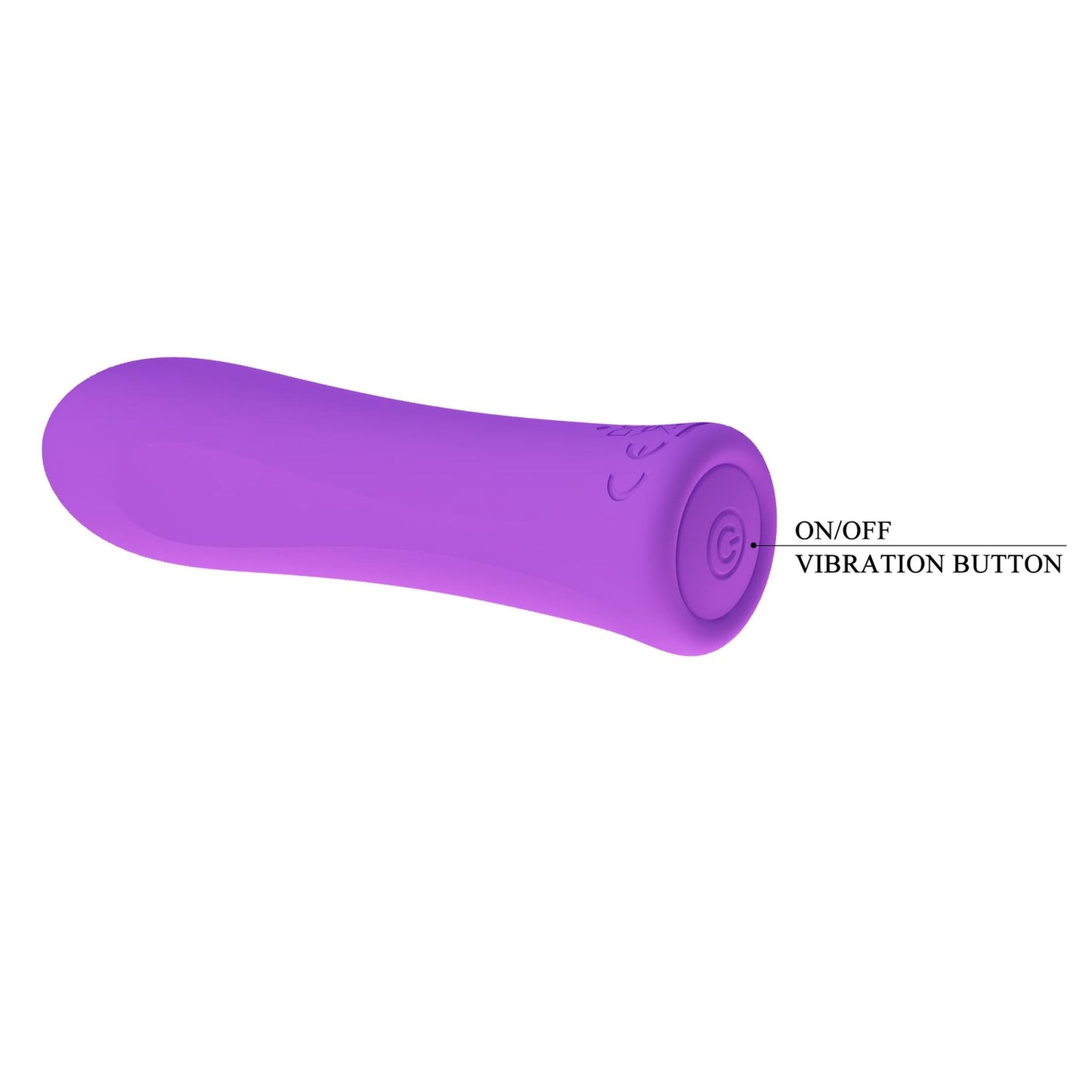 Wibrator mini Alfreda Pretty Love silikonowy 12 trybów USB