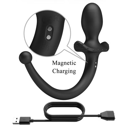 Wibrujący korek analny Pretty Love Anthony z aplikacją USB