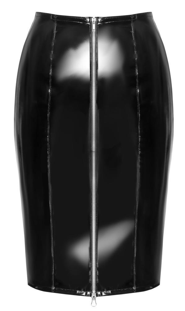 Vinyl Skirt Zip black S