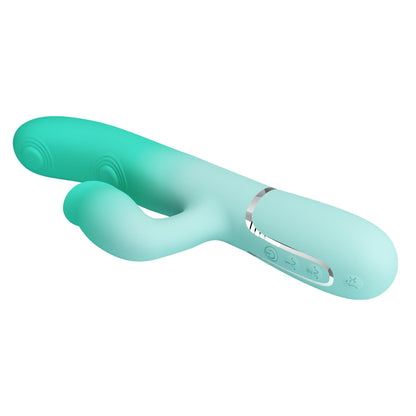 Wibrator króliczek Pretty Love Gigi silikonowy 7 pulsacji 7 lizania USB