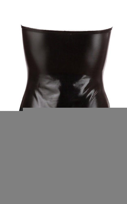 Sukienka wet look halter Cottelli PARTY czarna L